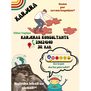 Karjeras attīstības atbalsts un karjeras izglītība 