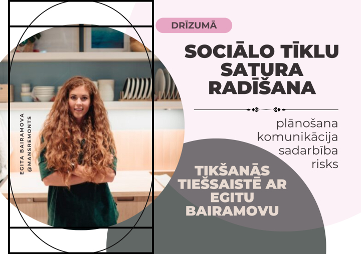 Drīzumā - sociālo tīklu satura radīšana