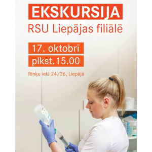 Medicīnas jomas interesentiem - ekskursija RSU Liepājas filiālē