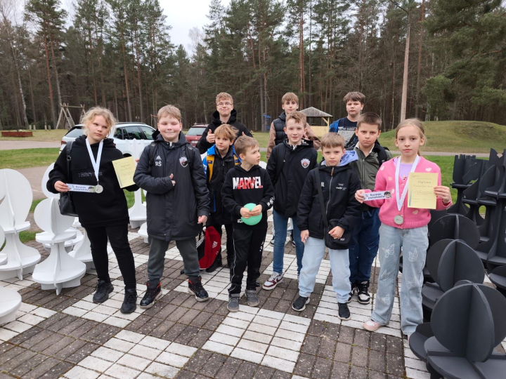Dalība Dienvidkurzemes III sporta spēles skolēniem šahā