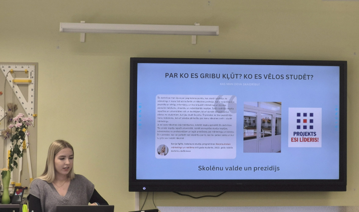 Mācību process un ārpus skolas aktivitātes palīdz atrast savu profesionālo darbības lauku