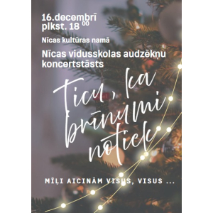 Tiekamies skolas audzēkņu koncertstāstā