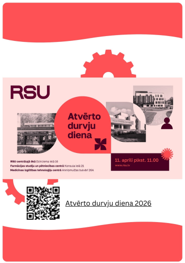 RSU aicina uz Atvērto durvju dienu 11.04. 