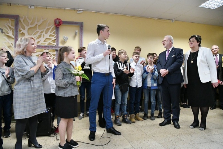 Latvijas Valsts prezidenta vizīte Nīcas vidusskolā