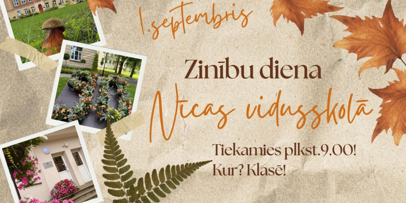 Uz tikšanos skolā!