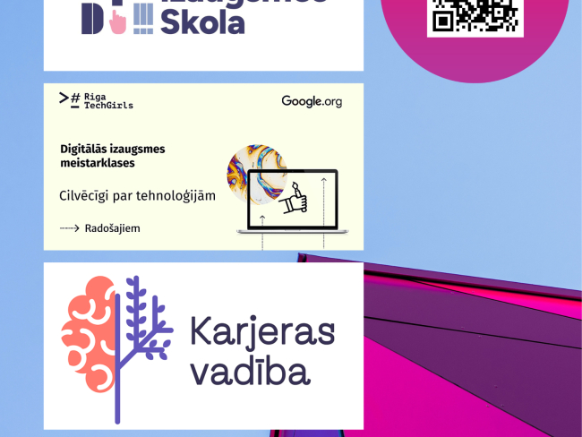 Riga TechGirls piedāvā apmācību programmu krātuvi tiešsaistē