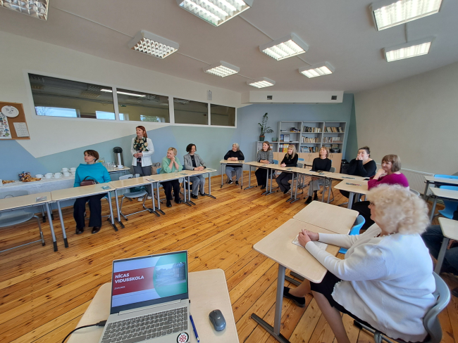 Alsungas  viesi mūsu skolā