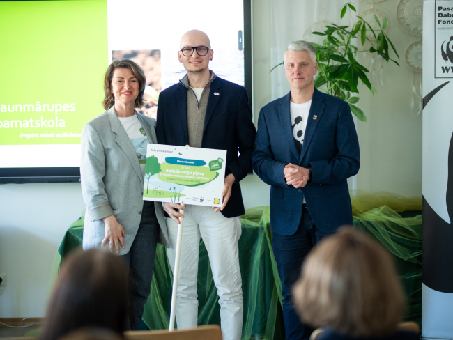 Projekts “Ielaid skolā dabu”