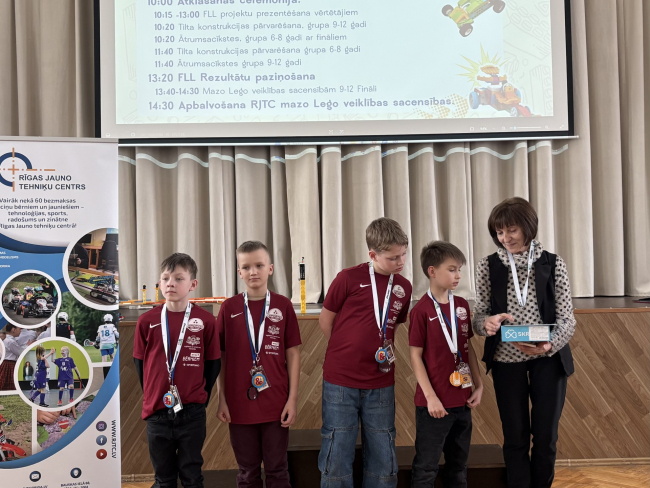 FLL robotikas sacensības  Rīgā
