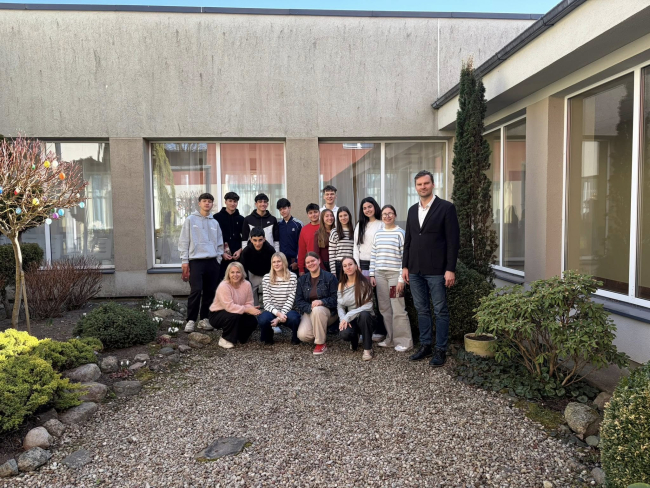 Spāņu skolēnu viesošanās mūsu skolā