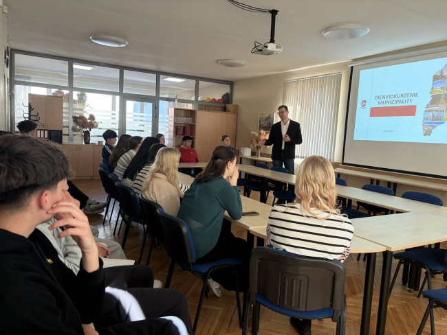 Spāņu skolēnu viesošanās mūsu skolā