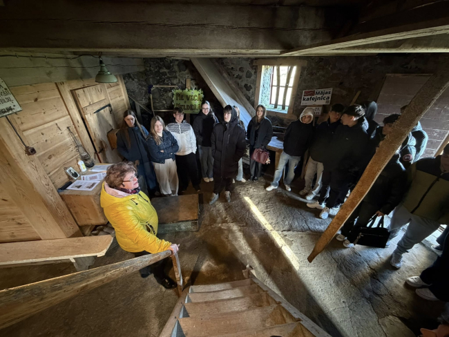 Spāņu skolēnu viesošanās mūsu skolā