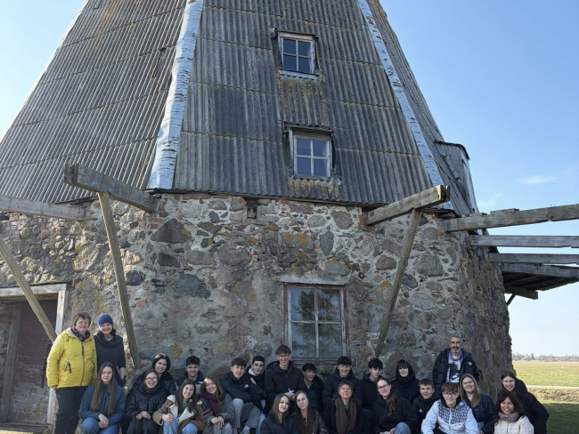 Spāņu skolēnu viesošanās mūsu skolā