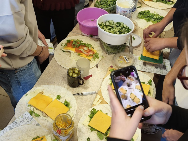 Spāņu skolēnu viesošanās mūsu skolā